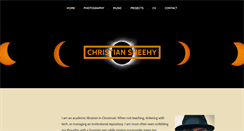 Desktop Screenshot of christiansheehy.com